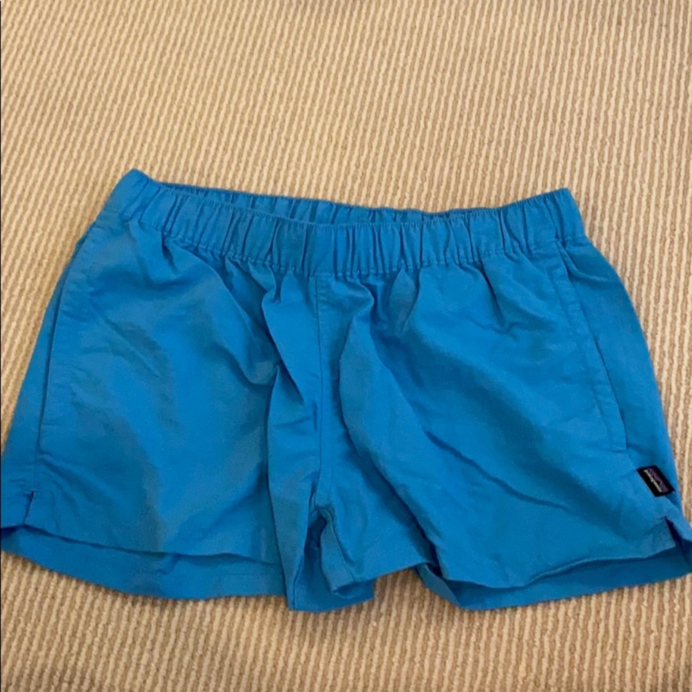 Blue Patagonia shorts